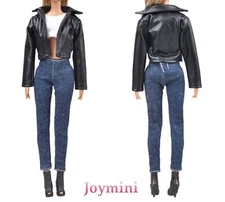 3PCS For Fashion Royalty Integrity Poppy Parker NuFace Doll Clothes Jeans Top