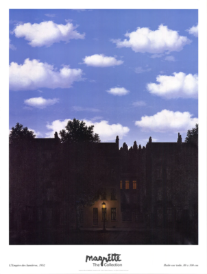 RENE MAGRITTE L'Empire des Lumieres 48.5