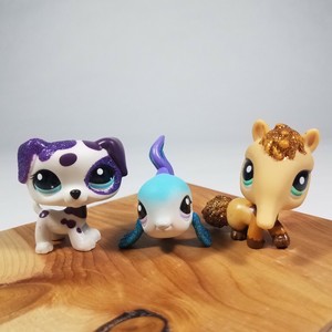 littlest pet shop glitter pets