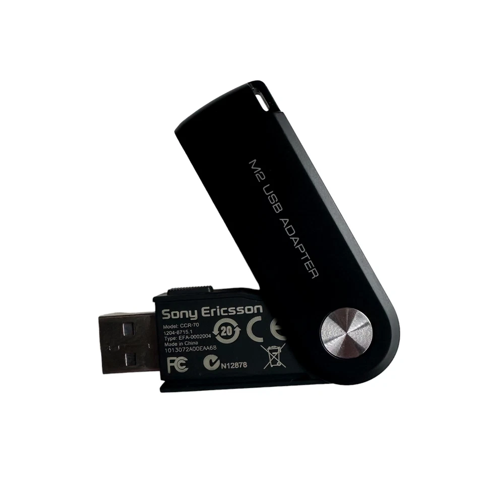 Genuine Sony Ericsson Memory Stick Micro M2 Card Reader CCR-70 USB Adapter - Image 3 of 4