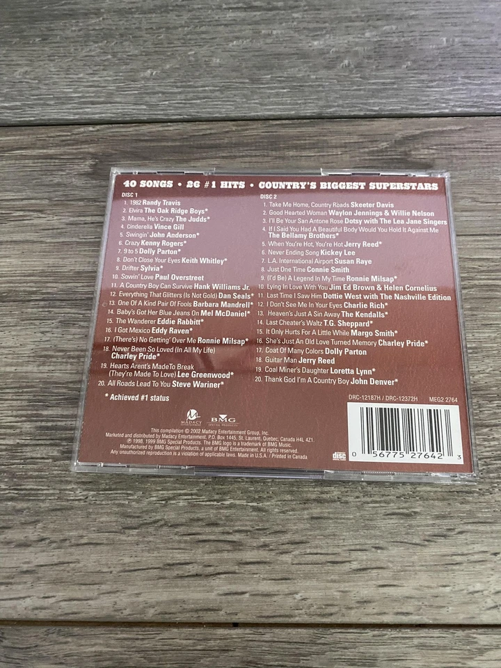 The Very Best of Country Radio 2 CD Set 40 Songs Hits Randy Travis Dolly Parton Foto 2 de 4
