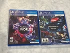 Lot of 2 Games ~ Playstation PS4 ~ VR Demo Disc & VR Worlds