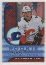 2020 Upper Deck Trilogy Rookie Renditions Blue Foil /399 Alexander Yelesin 0ef5
