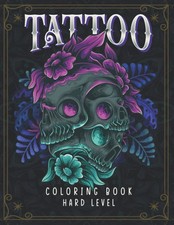 Tattoo Coloring Book For Adults: A Coloring Book With Modern Detailed Tattoos De