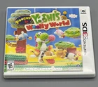 Poochy & Yoshi's Woolly World (Nintendo 3DS, 2017) CIB Complete Tested Working