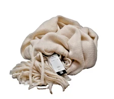 Steve Madden Cejon Knit Scarf Wrap Cream XP1198A New! NWT