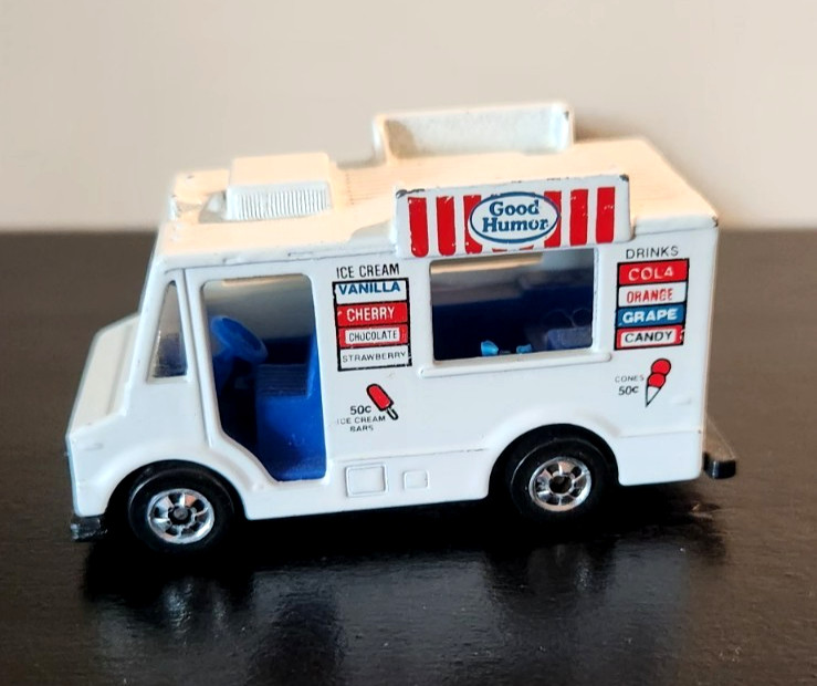 Vintage 1983 Hot Wheels Good Humor Ice Cream Truck Summer Fun