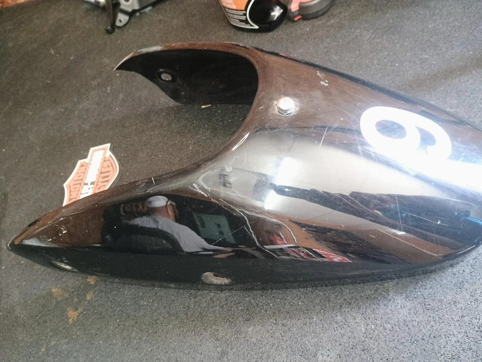 🏍HARLEY-DAVIDSON 2015-20 STREET 500 OEM REAR BACK WHEEL FENDER MUD GUARD🏍 - Imagem 2 de 4