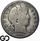 1895-O Barber Half Dollar, Better New Orleans Issue