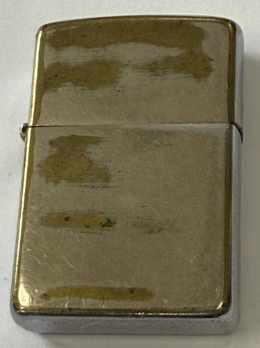 ZIPPO 1968 CHROME OVER BRASS LIGHTER 655