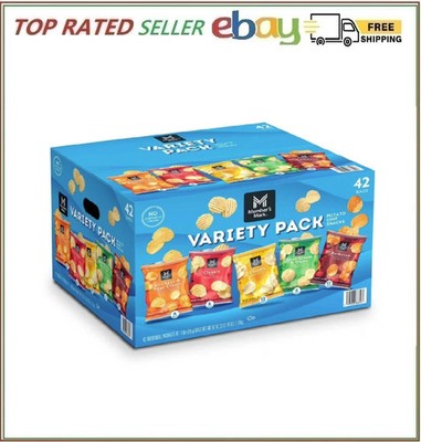 Member's Mark Potato Chips Variety Pack (1 oz., 42 ct.)