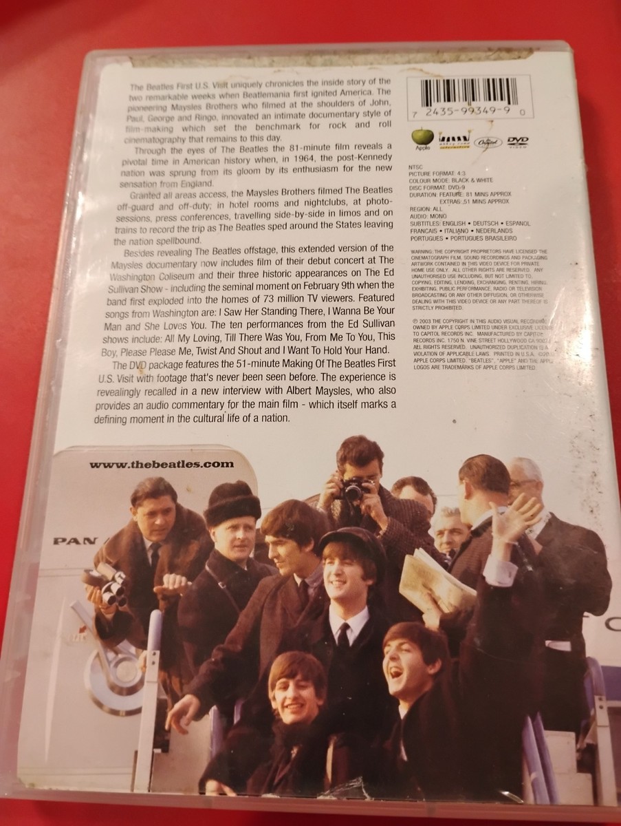 The Beatles - The First US Visit - DVD - 2003 | eBay