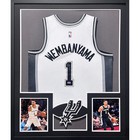 Victor Wembanyama Signed Framed Jersey PSA/DNA Autographed San Antonio Spurs