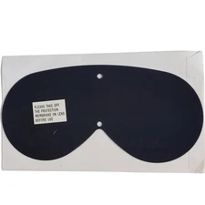 M44 Goggle Replacement Lens – Neutral Gray Plastic, U.S. Military Issue