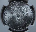 1885 BU U.S. Morgan Silver Dollar NGC MS 64