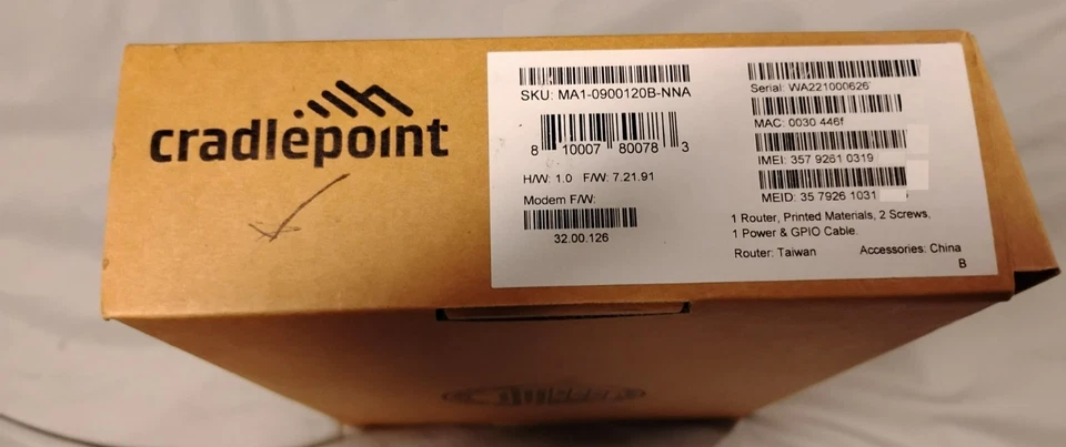 Cradlepoint IBR900-1200M-B Wireless Router - WWAN - Wi-Fi 5 - New Open Box - Image 2 of 4