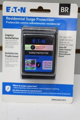 Eaton BRNSURGE10CS Residential Surge Protection Legacy Installation 120/240v60hz