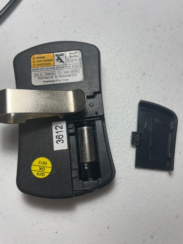 Overhead Door Remote OCDTR-3 - Picture 5 of 5