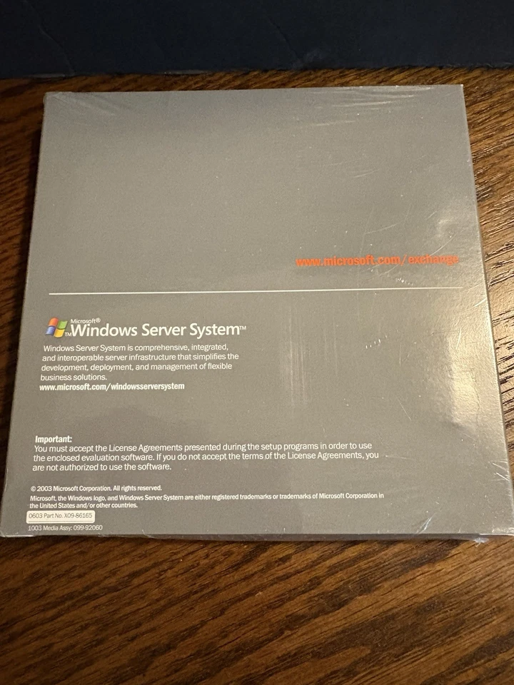 NEW Windows Small Business Server 2003 Premium Edition Evaluation Kit Sealed - Image 2 of 2