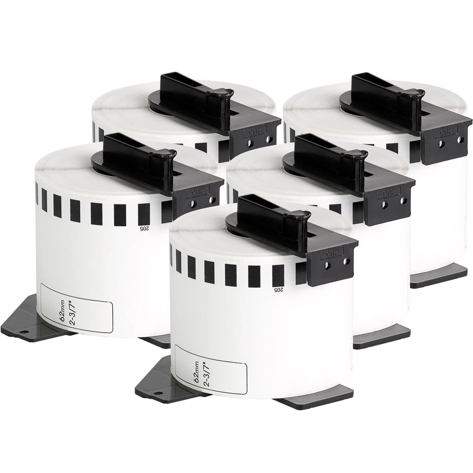 HONEST GROCER DK22205 DK-22205 Label Fits Brother QL-500 QL-600 QL-700 QL-800 QL-1050 QL-1100