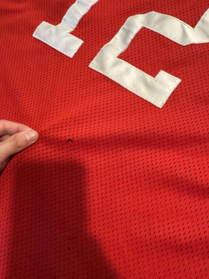 Camiseta vintage 1984 UNLV Randall Cunningham #12 - Majestic Varsity Traditions 2X Foto 2 de 4