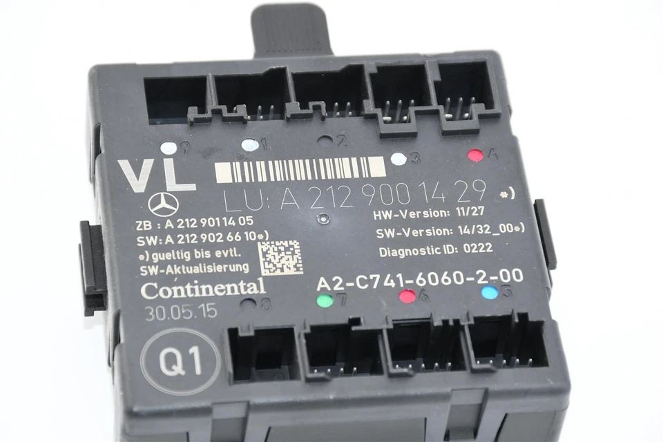 Mercedes E-Class S W212 Centralina Porta Anteriore Sinistra A2129001429 - Immagine 2 di 3