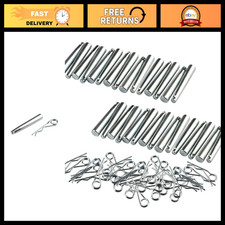 30 Pack Truss Conical Coupler Pins with R-Clip - Replacement Accessories