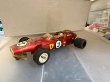 VINTAGE 1/24 SLOT CAR GRAND PRIX RACER F1 FERRARI UNTESTED ESTATE FIND