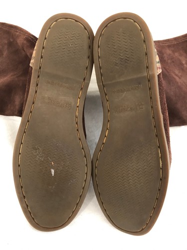 SPERRY Top-Sider Mid-Calf Moccasin Boots Brown Suede Sise 7.5M - Picture 10 of 15