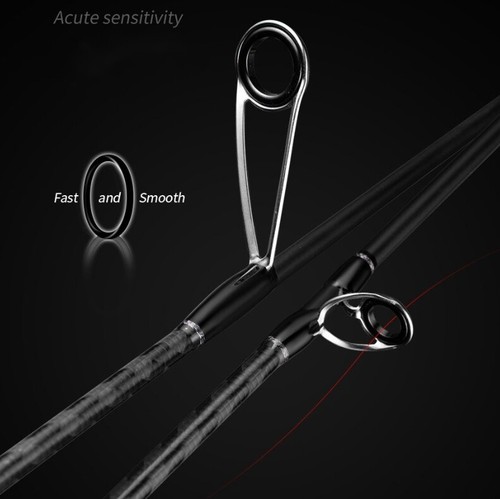 Fishing Rod Ultra Light Carbon Fiber Spinning/casting Rods 1.68M 1.8M Lure Poles - Picture 19 of 46