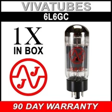 Brand New In Box Plate Current Tested JJ / Tesla Electronics 6L6GC Vacuum Tube