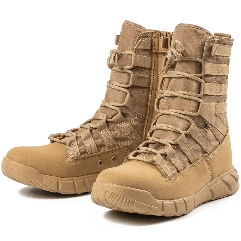 Tactical Desert Outdoor Hiking Boots High-quality Boots Men Shoes Lightweight