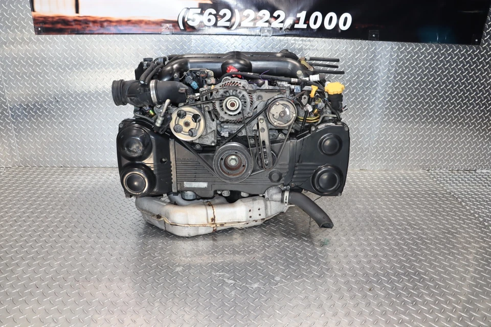 JDM 2006 2007 WRX 04-06 SUBARU FORESTER XT LEGACY GT EJ20X motor turbo 2,0 L Foto 3 de 4