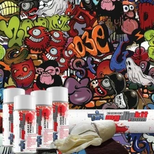 MYDIPKIT Hydro Dipping Water Transfer Print KIT DD-958 Monster Graffiti