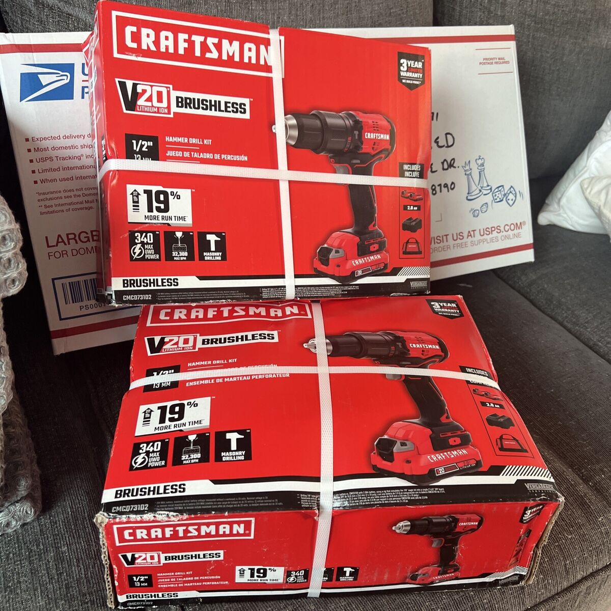 CRAFTSMAN V20 20-Volt Max Variable Speed Brushless Cordless Impact Driver (2-Batteries Included) CRAFTSMAN V20 20-Volt Max Variable Speed Brushless Cordless Impact Driver (2-Batteries Included)