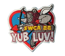 YUB LUV! Star Wars Celebration Anaheim 2022 SWAG - IRON-ON FABRIC APPLIQUE PATCH