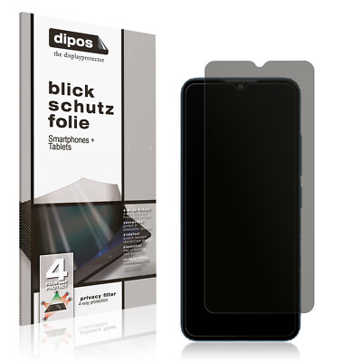 Schutzfolie für Coolpad Cool 20 mit Sichtschutz Blickschutz Folie