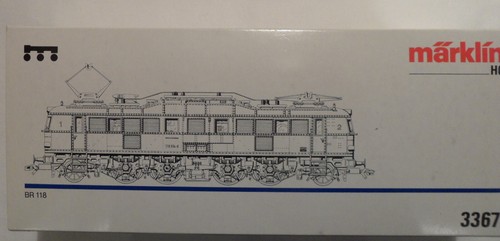 Märklin H0 3367   E - Lok der DB   BR 118 ,  DIGITAL, HL-Motor, ESU-Dekoder | Condition: Neu: Sonstige (siehe Artikelbeschreibung)