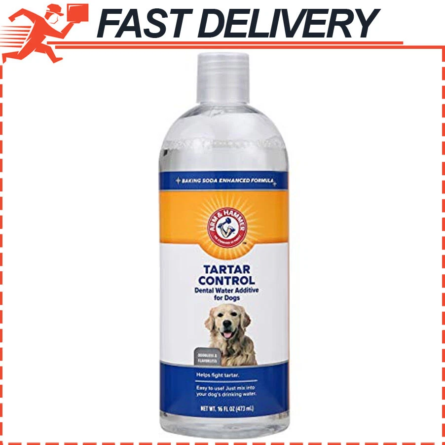 Dog tartar sale water additive