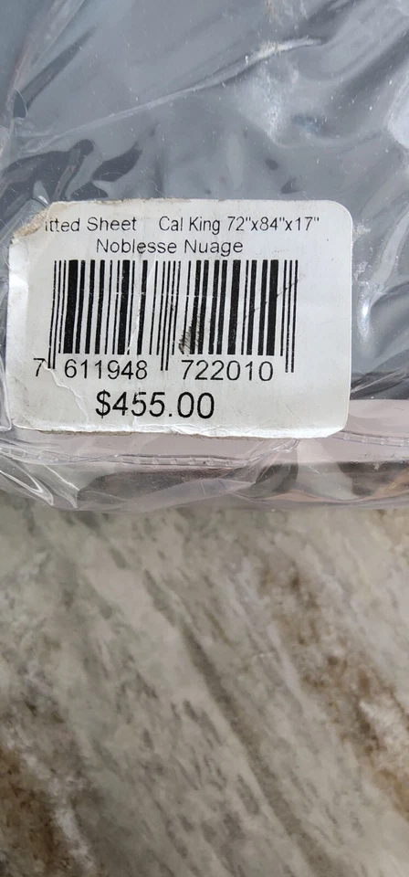 Schlossberg Suiza Satén Noblesse Nuage Ajustado Calif King 100% Cuna Precio de venta sugerido por el fabricante 455 USD Foto 2 de 3