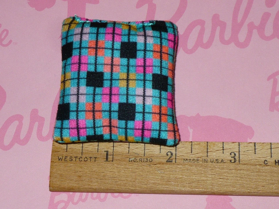 Accesorio Muñeca Barbie Mattel ~ Silla Cama ALMOHADA TIRAR ~ Sofá Sala Foto 4 de 4