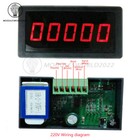DC 12-24V RS5135 0.56" Red 5-Digit Counter Meter Panel Up Plus Totalizer 0-99999