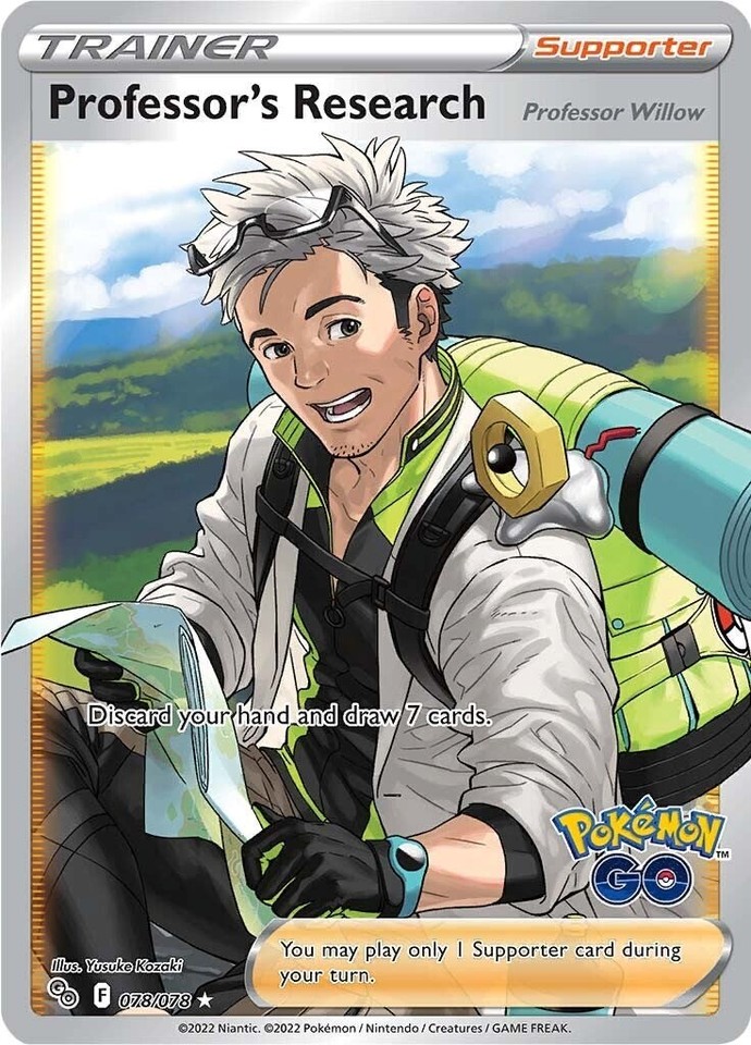 Professor's Research 078/078 Pokémon GO - 1 of 1