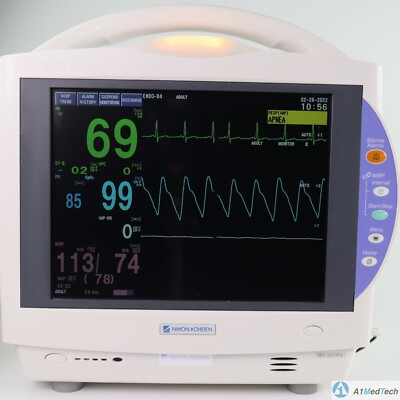 Nihon Kohden BSM-6301A Life Scope Patient Monitor with AY-631P