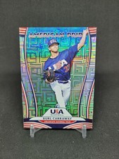 Burl Carraway/Justin Verlander 2020 Panini Donruss Baseball VECTOR PARALLEL AP14