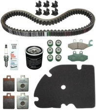 Piaggio maintenance service kit belt pads MP3 250 IE 2008-2010 1R000381