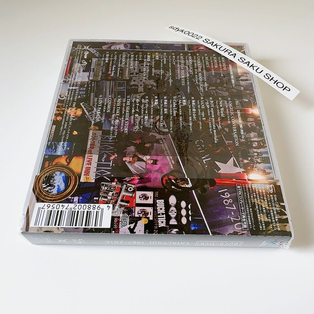 BUCK-TICK CATALOGE 1987-2016 CD regular edition 2SHM CD VICL BUCK-TICK CATALOGE 1987-2016 CD regular edition 2SHM CD VICL
