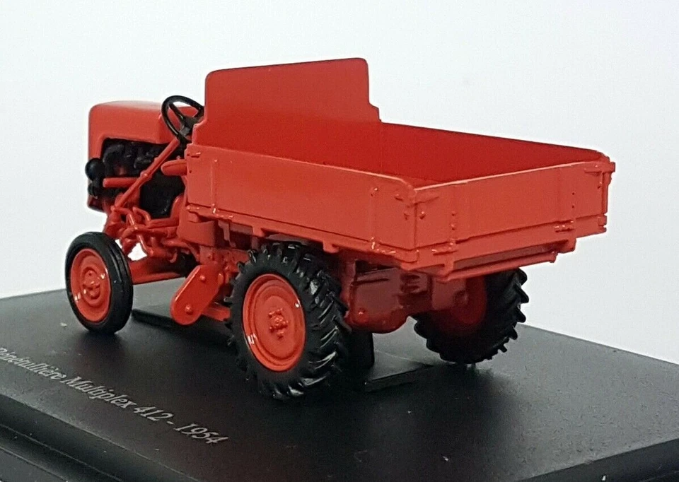 Atlas 1/43 Scale - Benetulliere Multiplex 412 1954 Orange diecast model tractor - Image 3 of 3