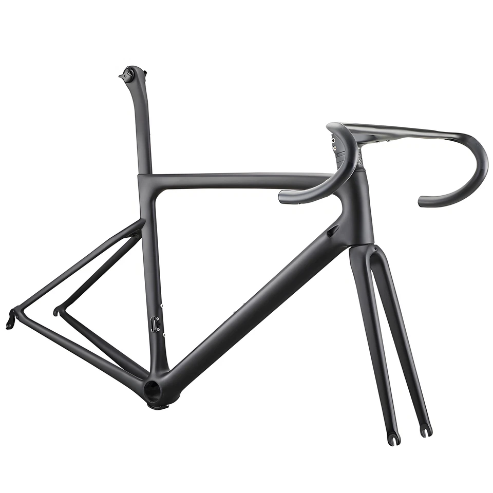 AIRWOLF T1100 Carbon Rennrad Rahmen Racing Aero 700x25c Fahrrad Felgenbremse - Bild 3 von 4