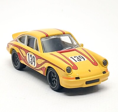 Majorette Porsche 911 Carrera RS 2.7 no.139 Yellow 1:56 (3